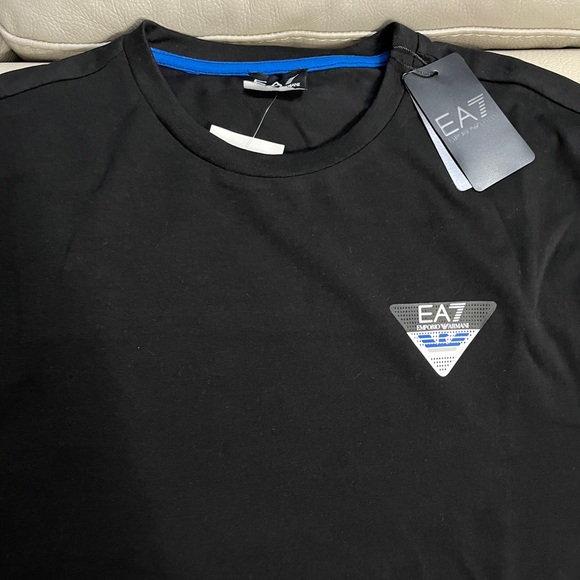 NWT - Emporio Armani EA7 Men’s Big Eagle Logo T Shirt - Size XL - Picture 5 of 9